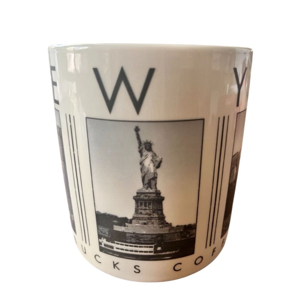 Starbucks New York Landmarks Coffee Mug Statue of Liberty NYC Love